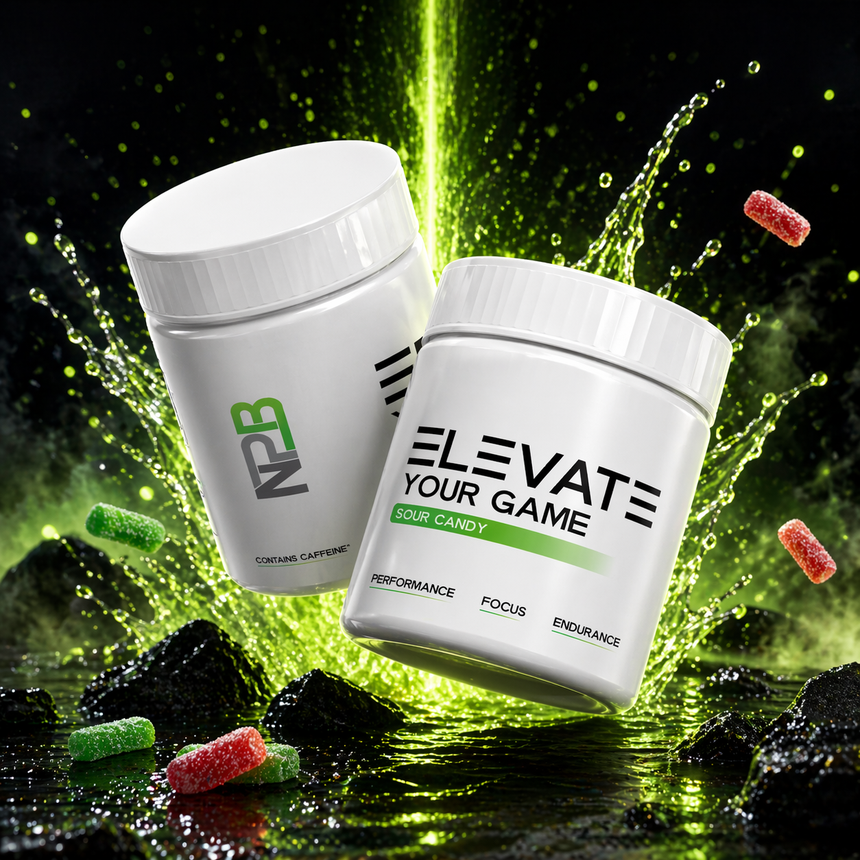 Elevate - Pre Workout - Sour Candy - 200g