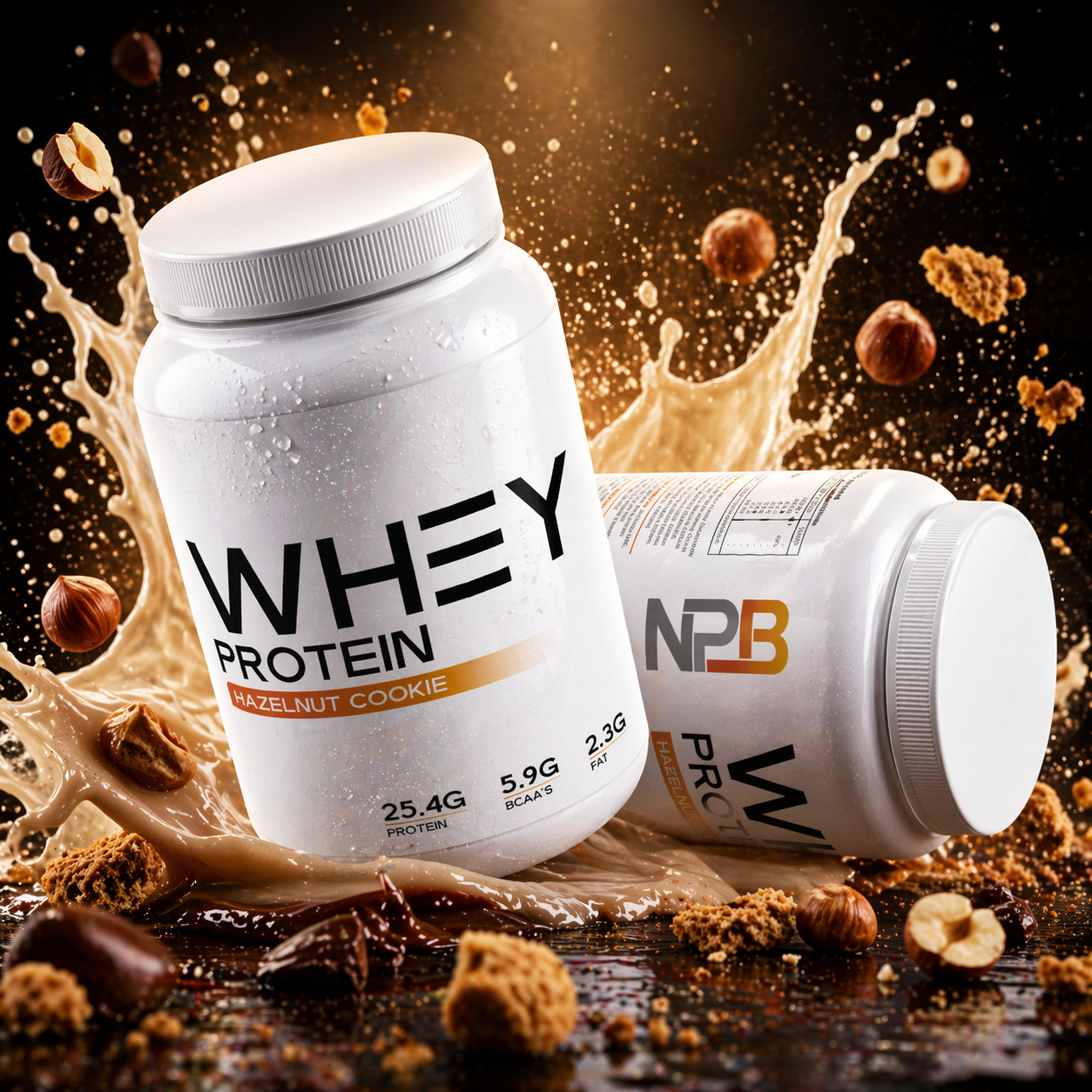 Whey Protein - Hazelnut Cookie - 980g