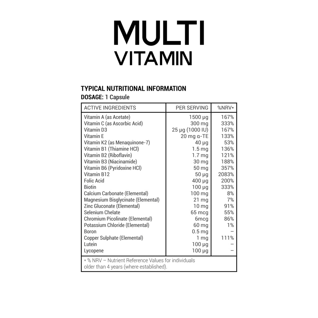 Multi Vitamin - 30 Capsules