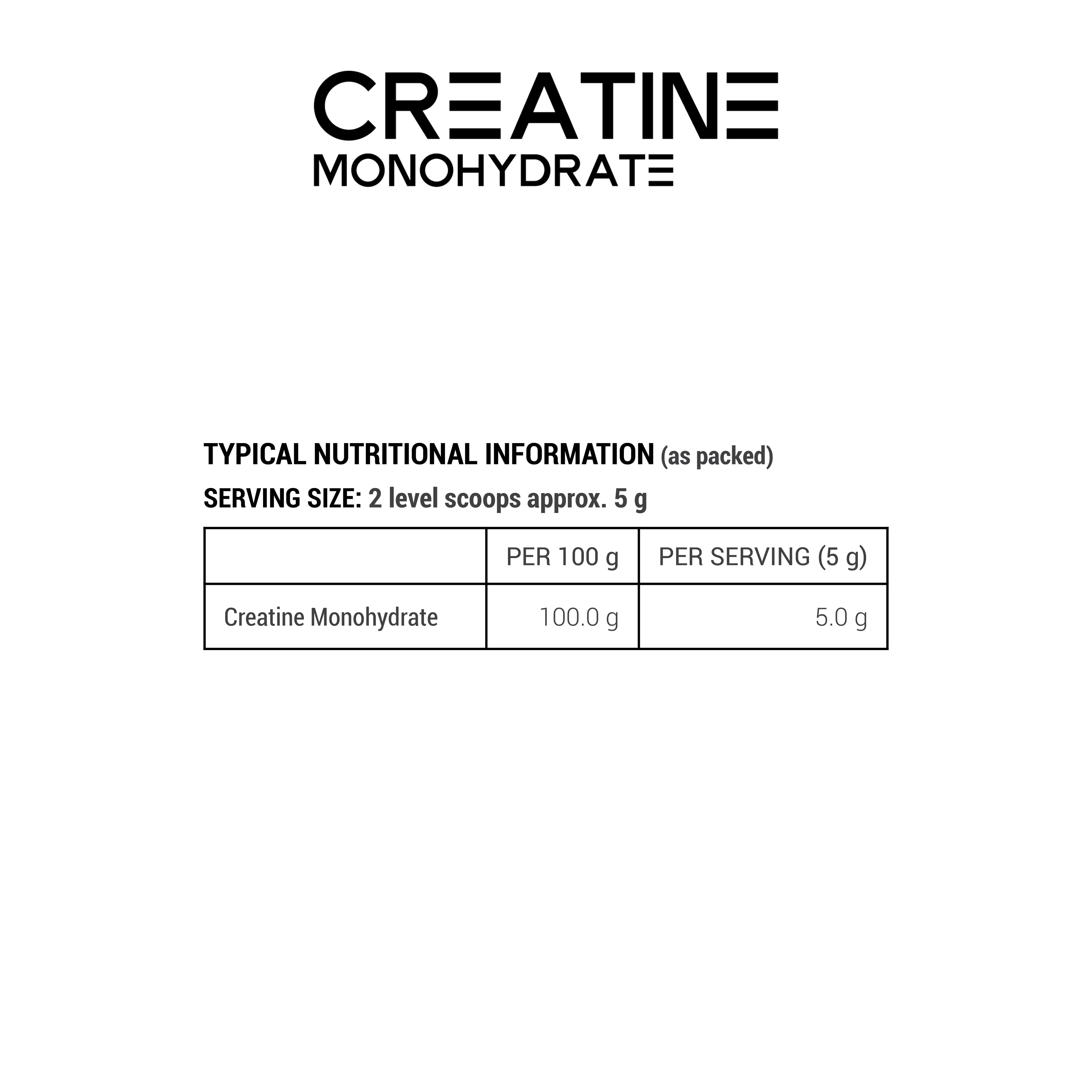 Creatine Monohydrate - 200g