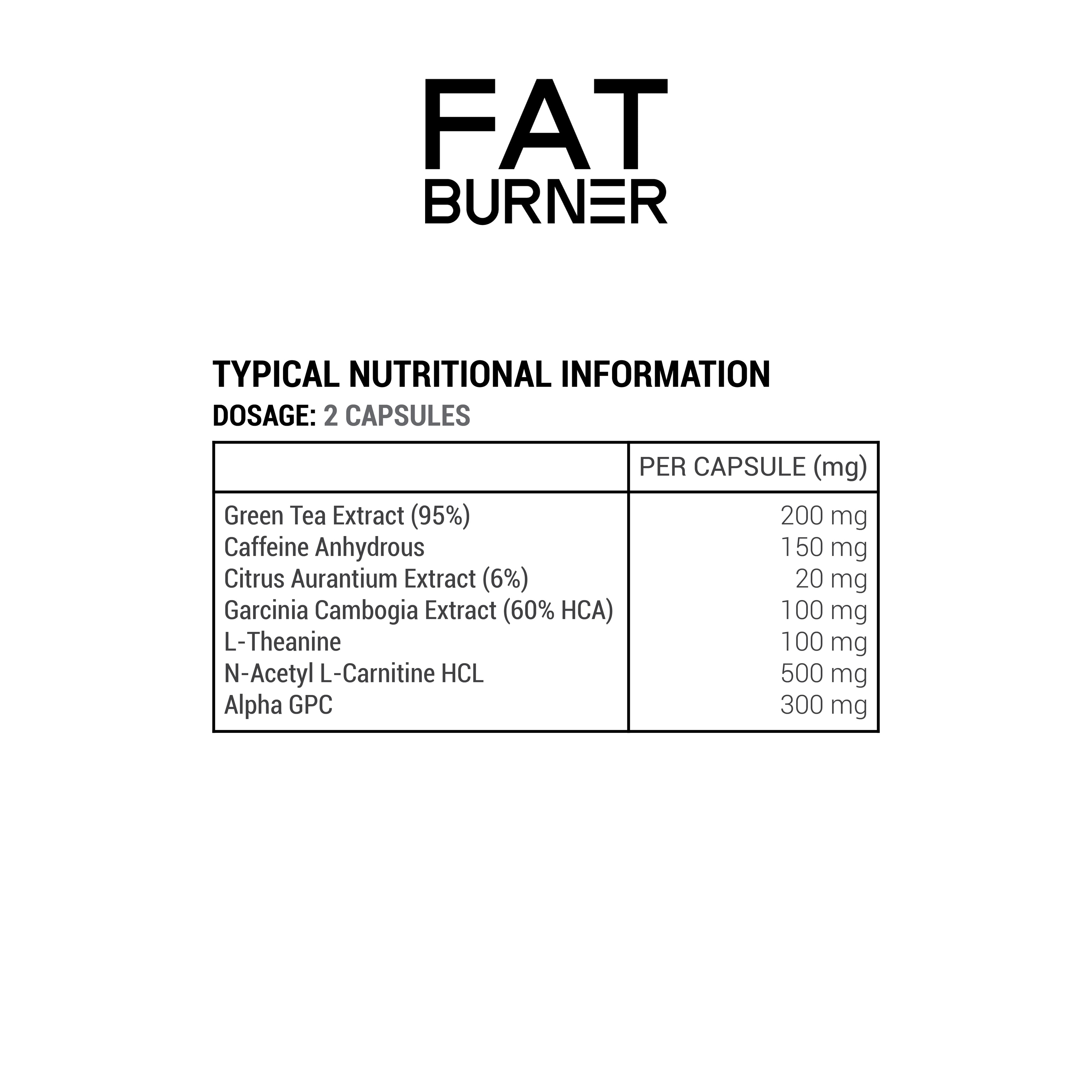 Fat Burner - 120 Capsules