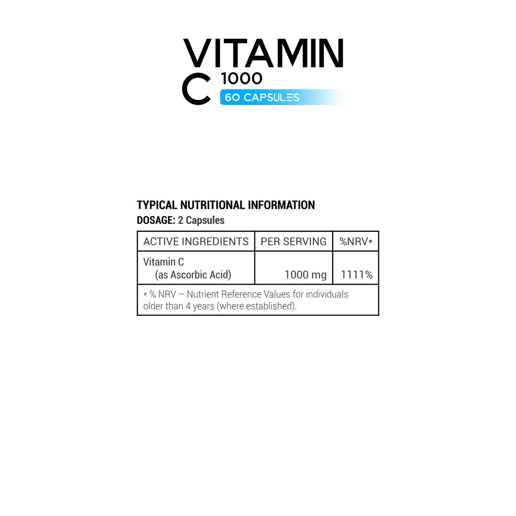 Vitamin C 1000 - 60 Capsules