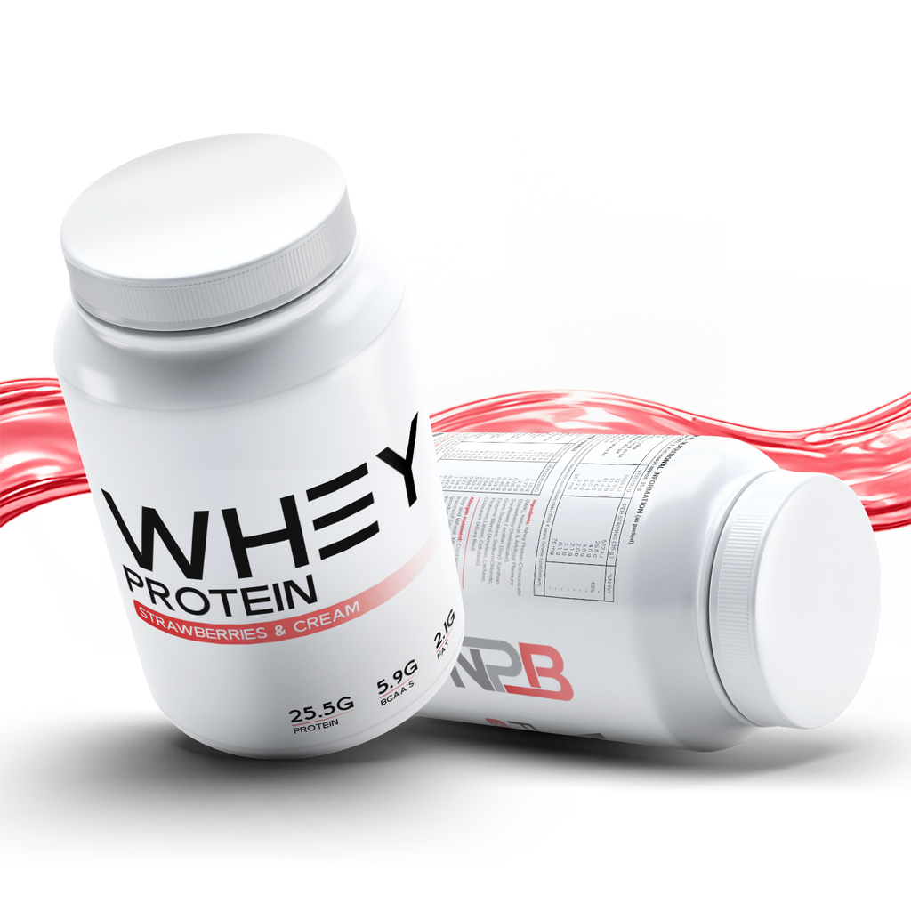 Whey Protein - Strawberries & Cream - 980g